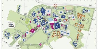 डबलिन हाई स्कूल कैम्पस का नक्शा